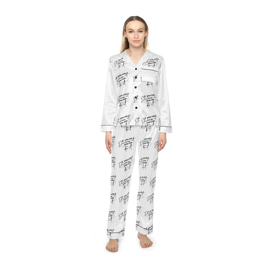 Elegant Women's Satin Pajamas, Luxurious Sleepwear Set, Stylish Loungewear for Relaxation, Perfect Gift for Her, Cozy Nights